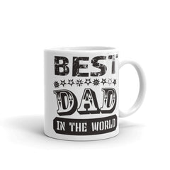Shop Best Dad In The World Father's Day Gift Ideas Coffee Tea Cup Mug, Mugs, USA Boutique