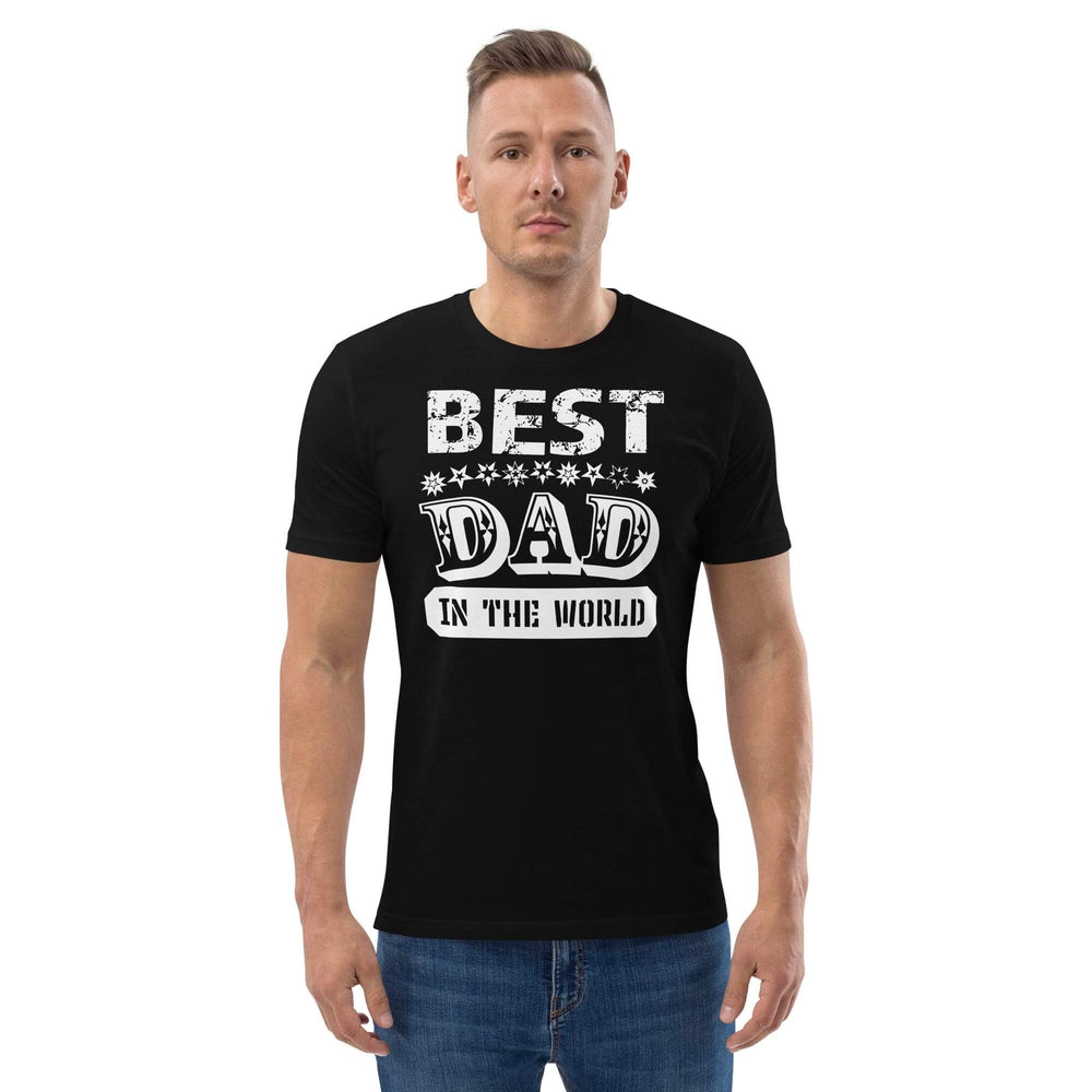 Best Dad In The World Father's Day Gift Ideas Organic Cotton T-shirt, T-shirts, $ 42.00, A Moment Of Now™
