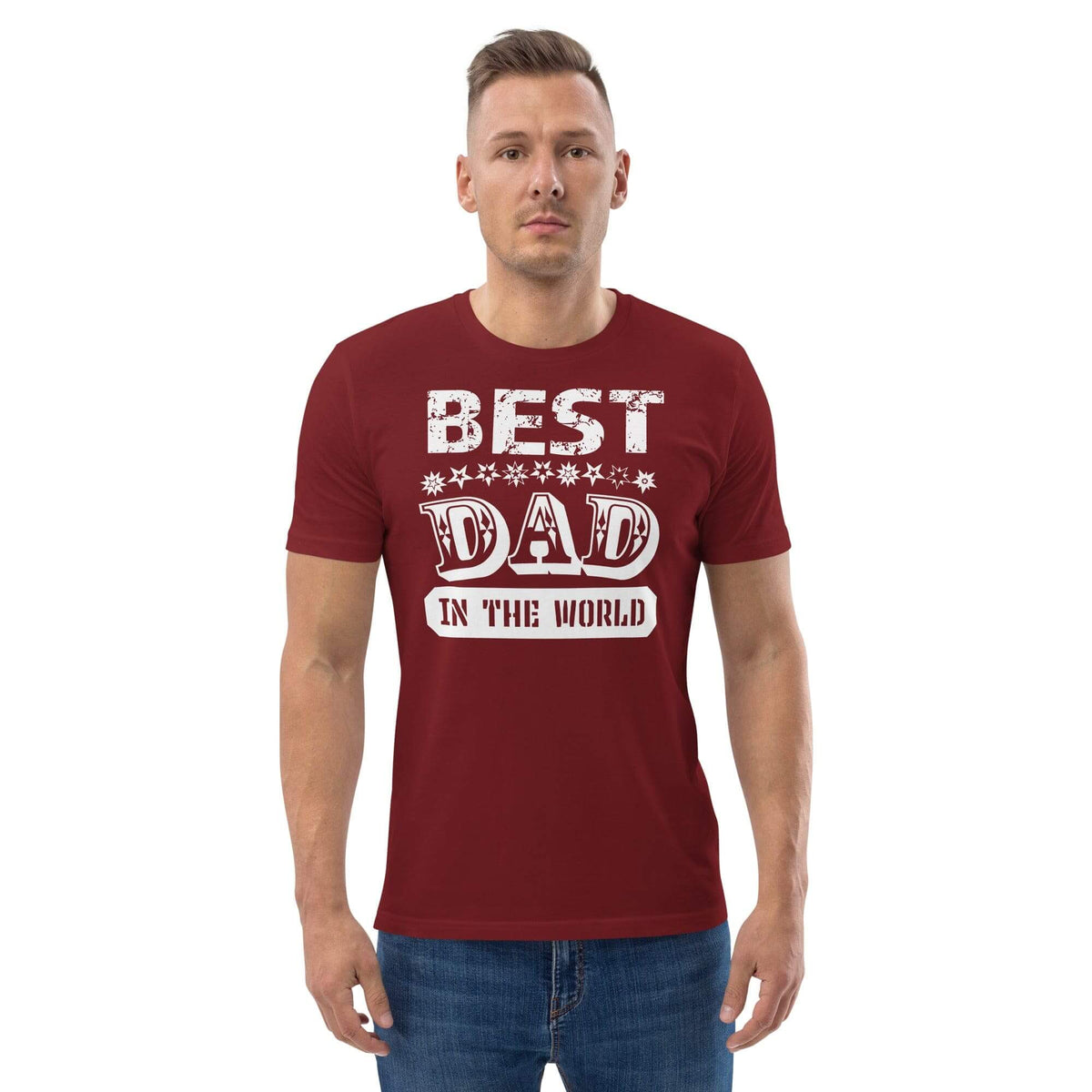 Best Dad In The World Father's Day Gift Ideas Organic Cotton T-shirt, T-shirts, $ 42.00, A Moment Of Now™