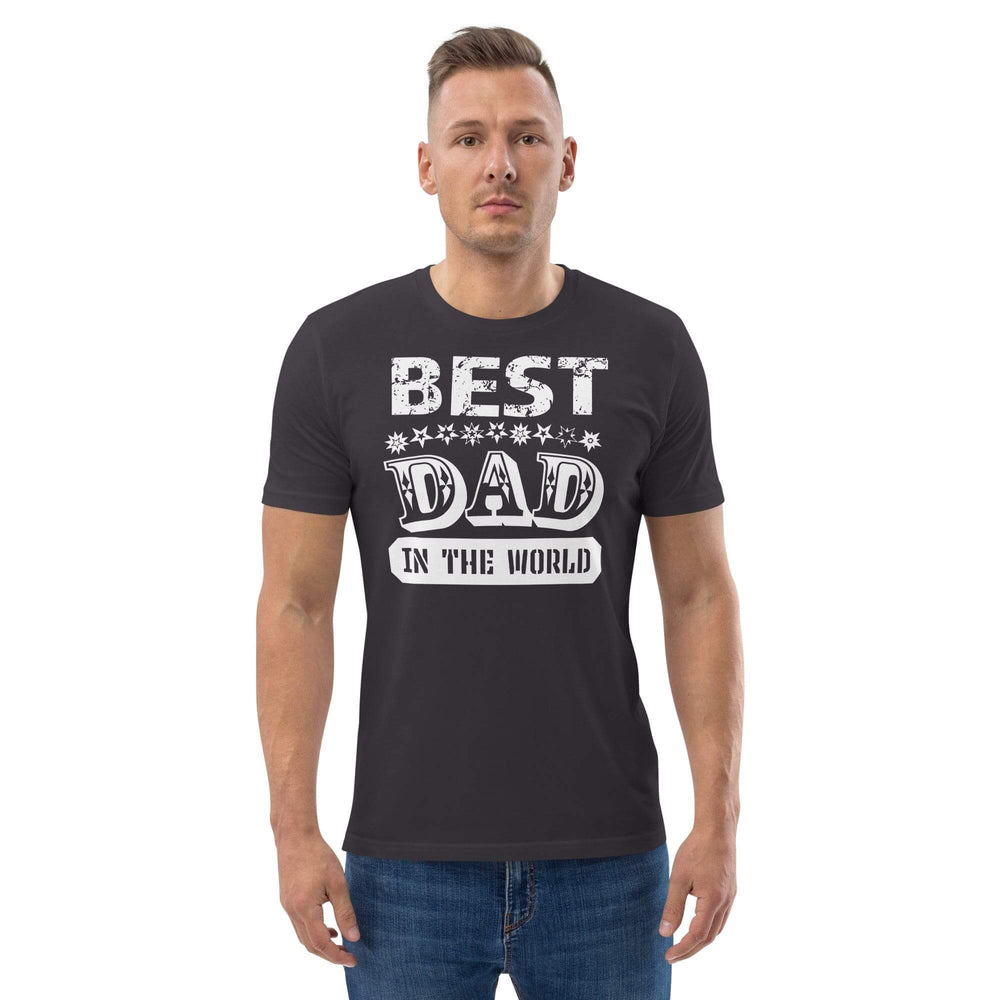 Best Dad In The World Father's Day Gift Ideas Organic Cotton T-shirt, T-shirts, $ 42.00, A Moment Of Now™