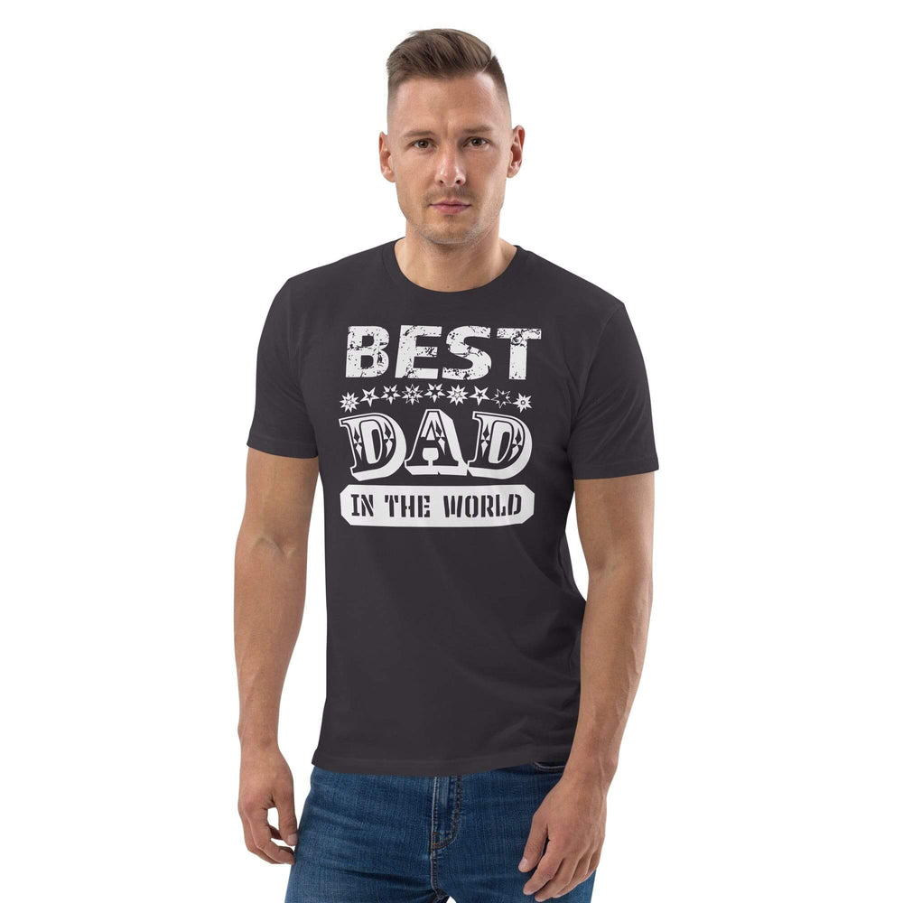 Best Dad In The World Father's Day Gift Ideas Organic Cotton T-shirt, T-shirts, $ 42.00, A Moment Of Now™