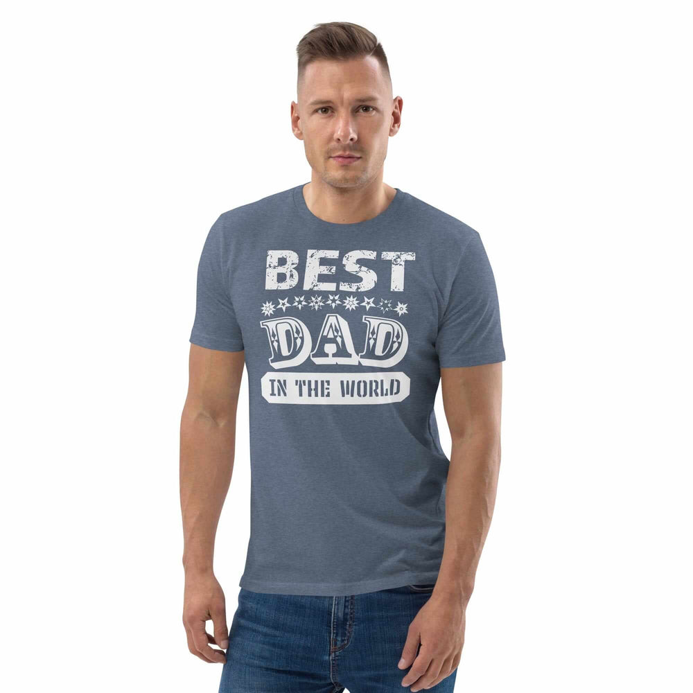 Best Dad In The World Father's Day Gift Ideas Organic Cotton T-shirt, T-shirts, $ 42.00, A Moment Of Now™