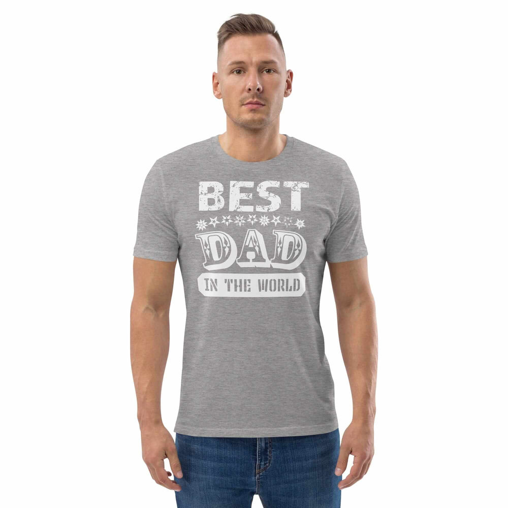 Best Dad In The World Father's Day Gift Ideas Organic Cotton T-shirt, T-shirts, $ 42.00, A Moment Of Now™