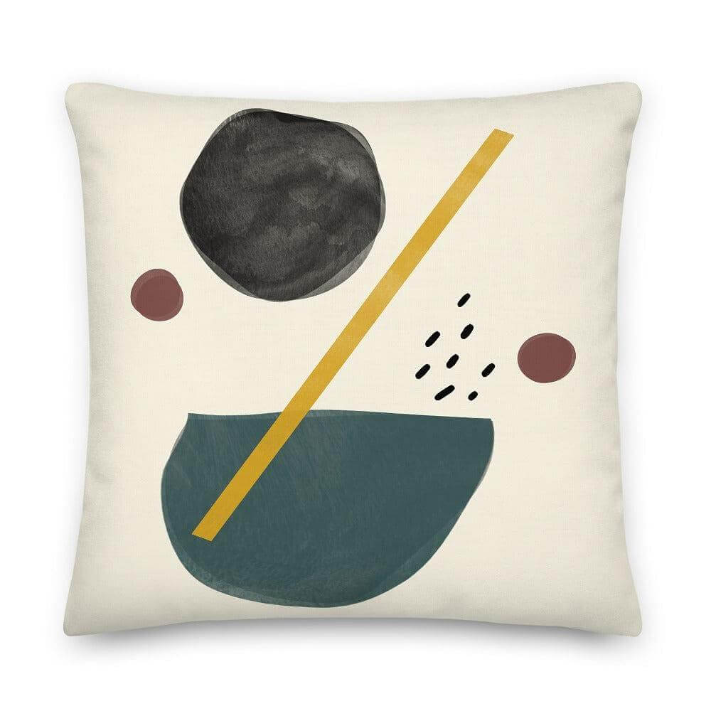 Beto Uncertain Abstract Art Premium Decorative Accent Throw Pillow Cushion, Pillow, $ 71.50, A Moment Of Now™