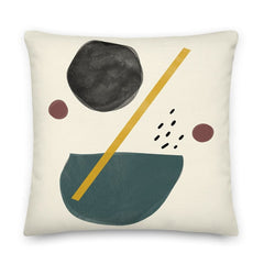 Shop Beto Uncertain Abstract Art Premium Decorative Accent Throw Pillow Cushion, Pillow, USA Boutique