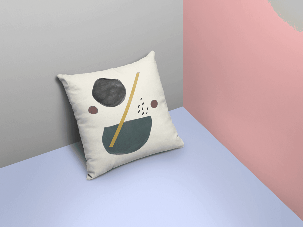 Beto Uncertain Abstract Art Premium Decorative Accent Throw Pillow Cushion, Pillow, $ 64.50, A Moment Of Now™