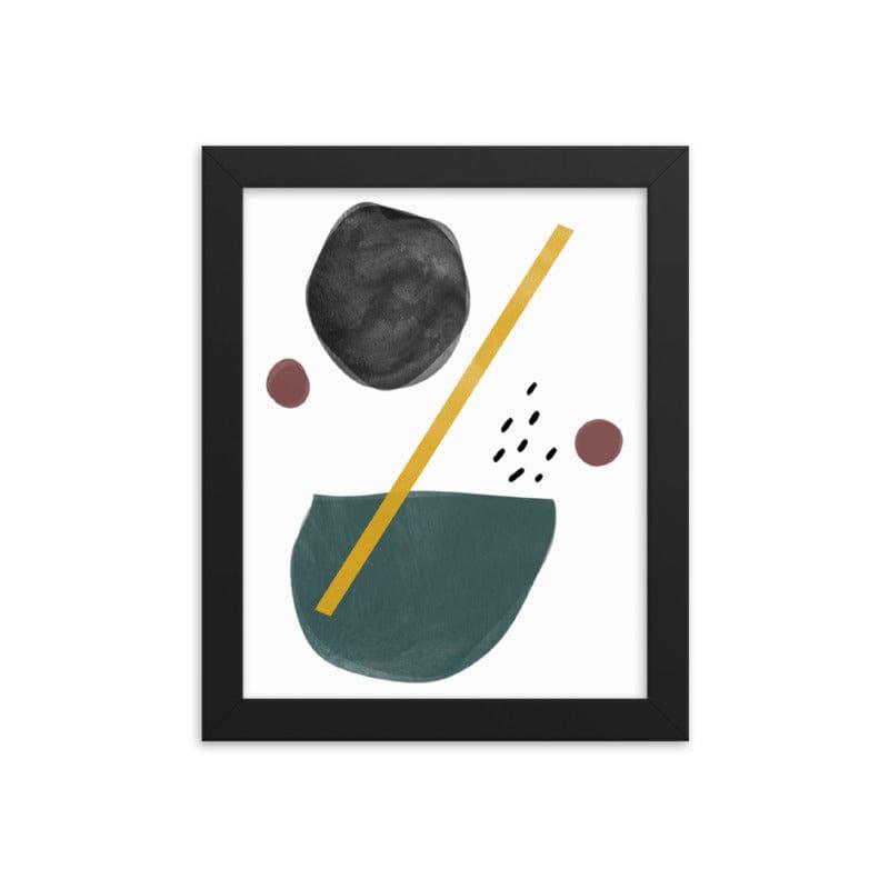 Beto Uncertain Abstract Shape Minimal Mid Century Scandi Art Matte Poster, Poster, $ 33.00, A Moment Of Now™