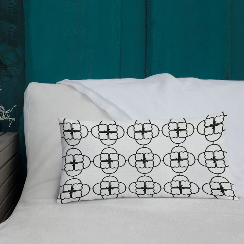 Shop Black Bella The Umbrella Geometric Premium Decorative Accent Throw Pillow Cushion, Pillows, USA Boutique