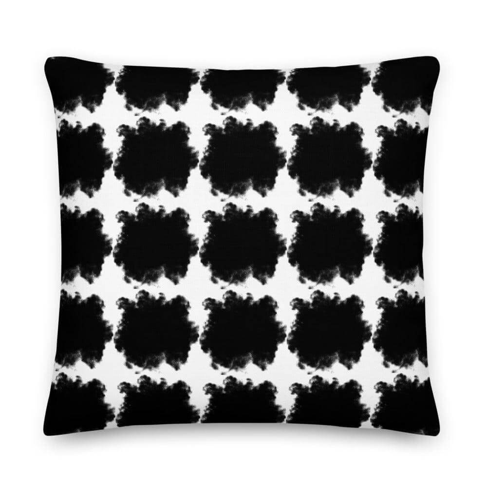 Black Spots Geometric Premium Decorative Accent Throw Pillow, A Moment Of Now, $ 64.00