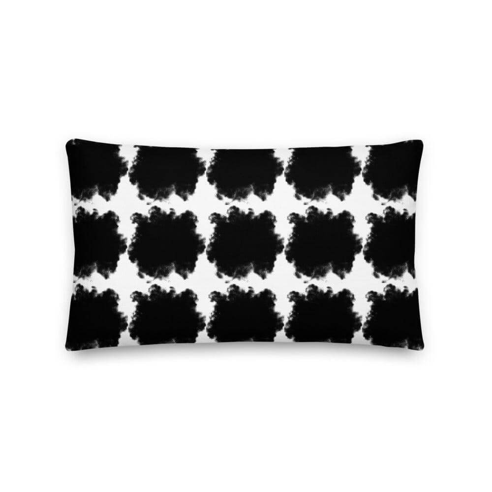 Black Spots Geometric Premium Decorative Accent Throw Pillow, A Moment Of Now, $ 55.00