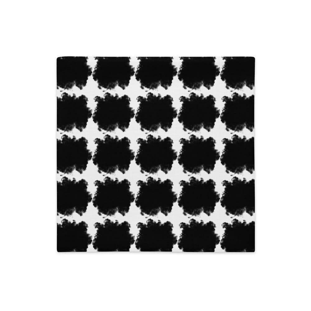 Black Spots Premium Decorative Throw Pillow Case, Pillow cases, $ 52.00, A Moment Of Now™