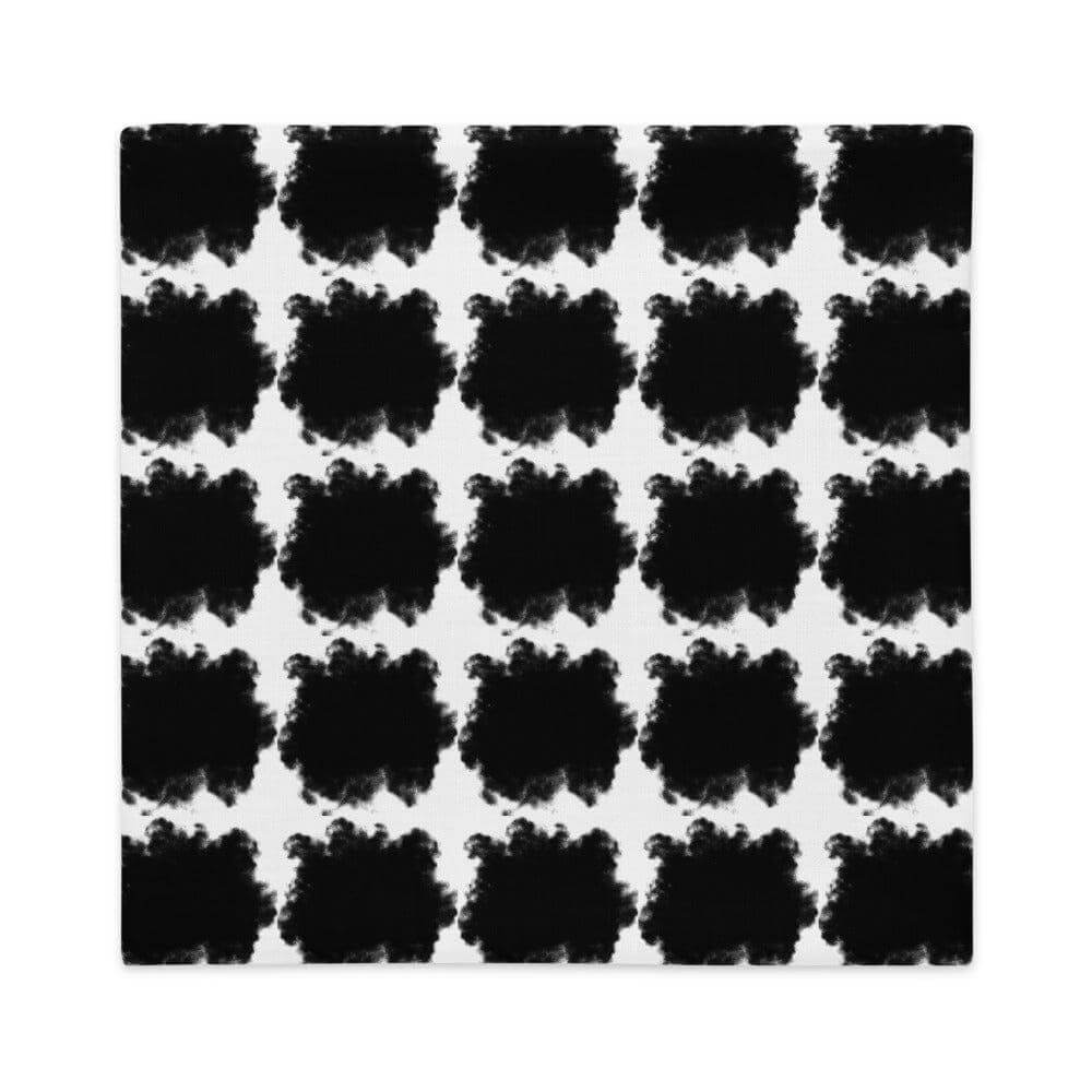 Black Spots Premium Decorative Throw Pillow Case, Pillow cases, $ 55.00, A Moment Of Now™