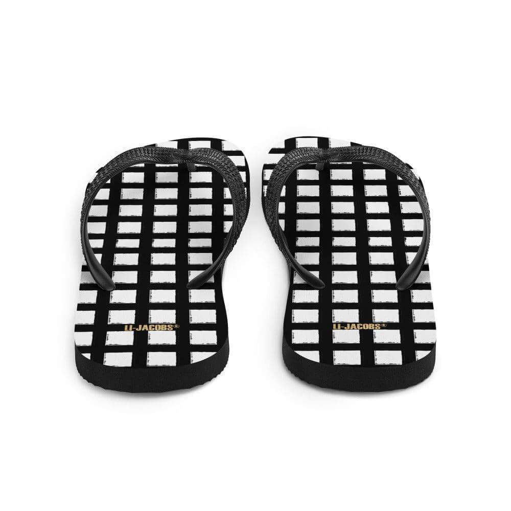 Black Square Flip-Flops, Flip Flops, $ 30.48, A Moment Of Now™