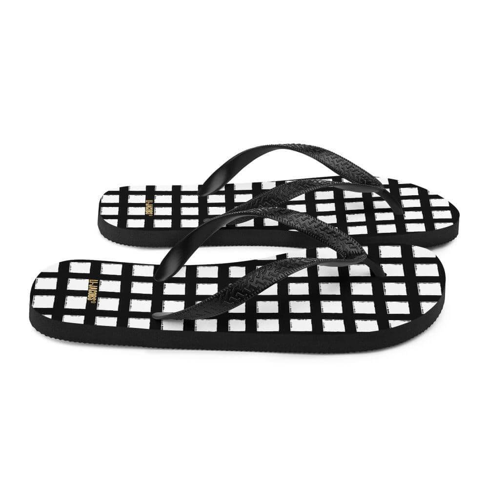 Black Square Flip-Flops, Flip Flops, $ 30.48, A Moment Of Now™