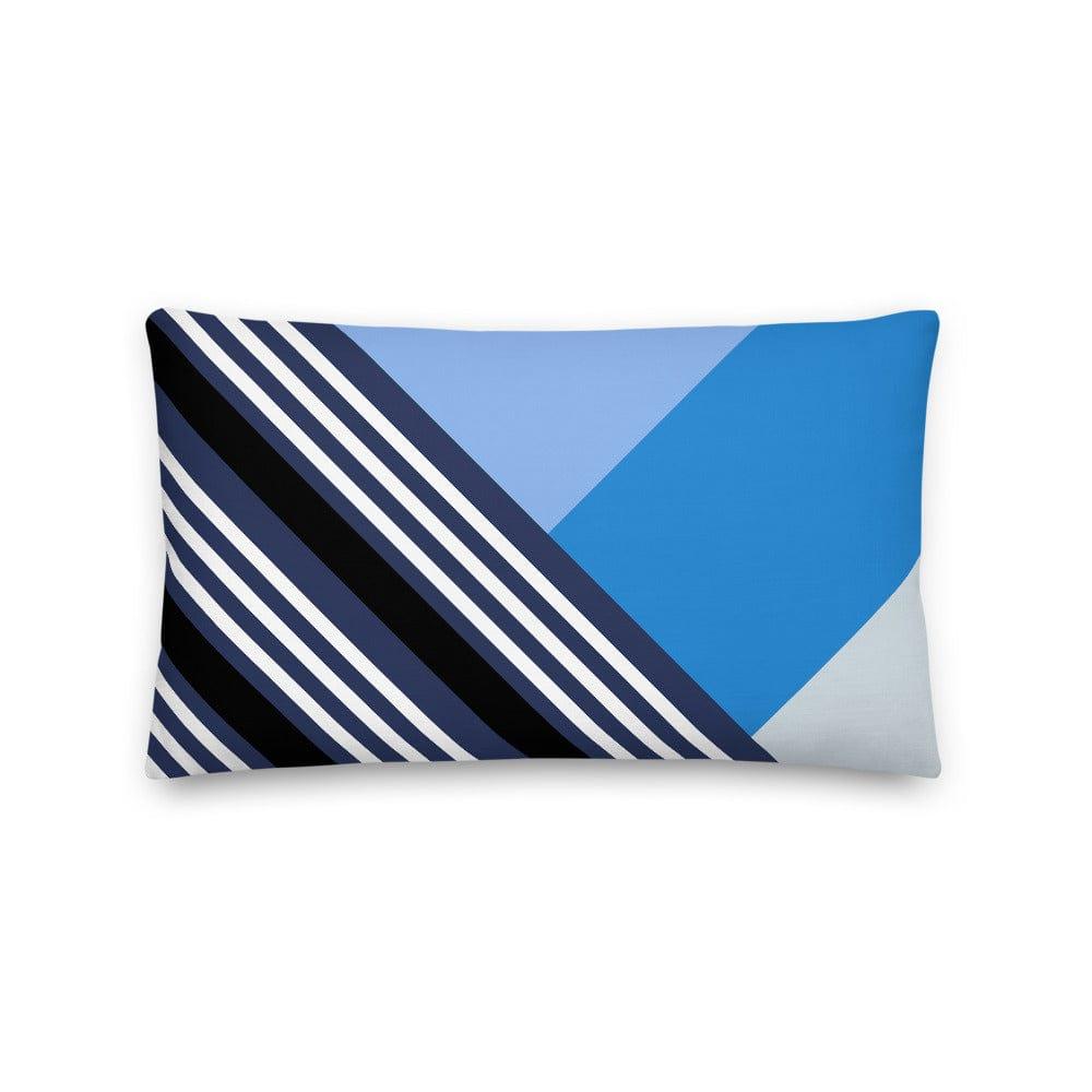 Blue Sky And Sea Geometric Decorative Throw Accent Pillow Cushion, Pillow, $ 61.50, A Moment Of Now™