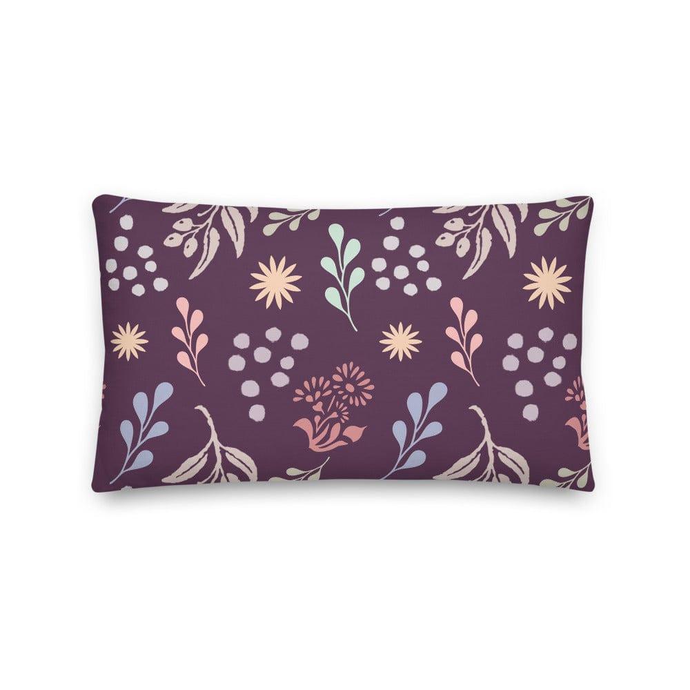 Bohemian Christy Decorative Throw Pillow Cushion - Dark Byzantium Purple, Pillow, $ 61.50, A Moment Of Now™