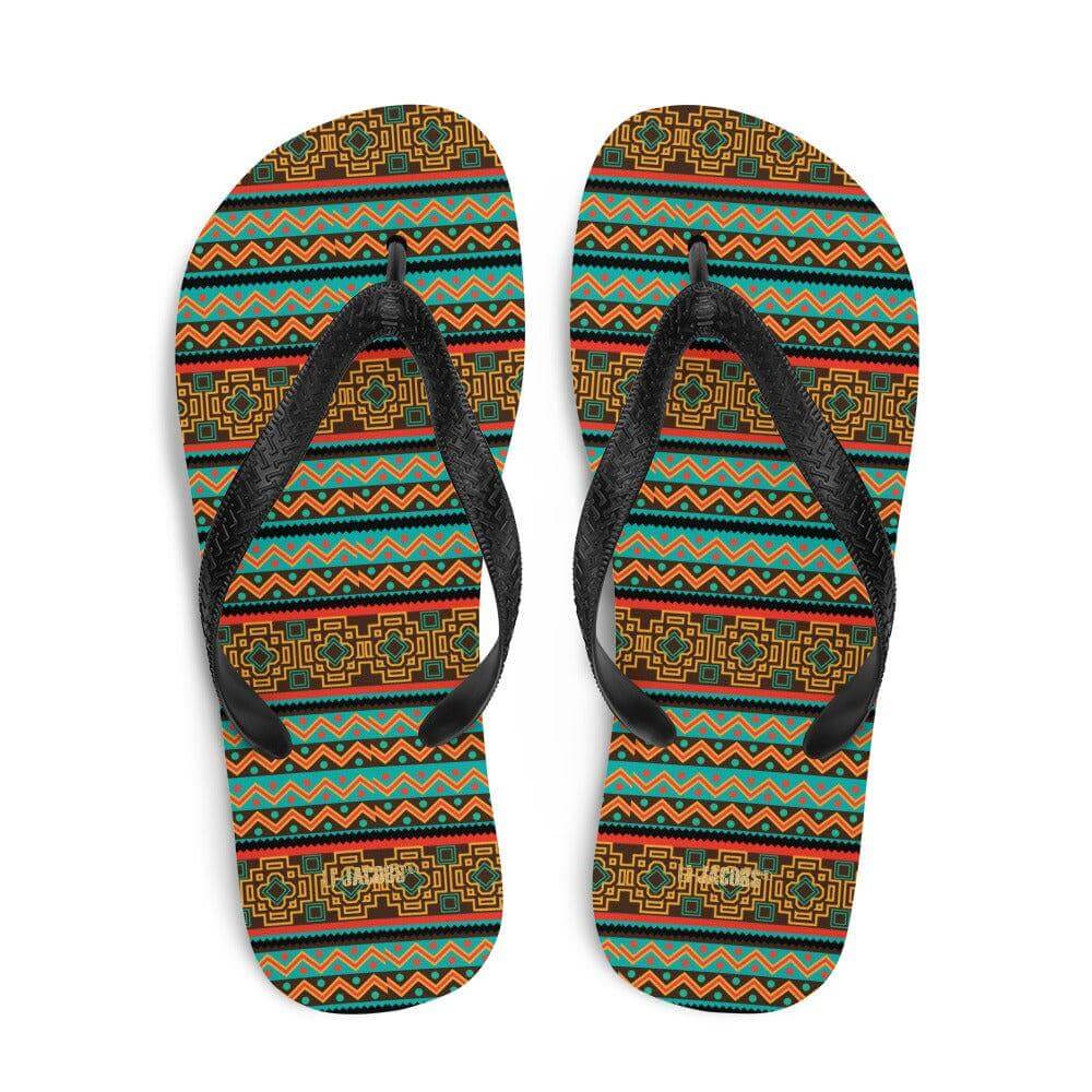Bohemian Pattern Flip-Flops | Colorful Summer Beach Sandals, Flip Flops, $ 30.95, A Moment Of Now™