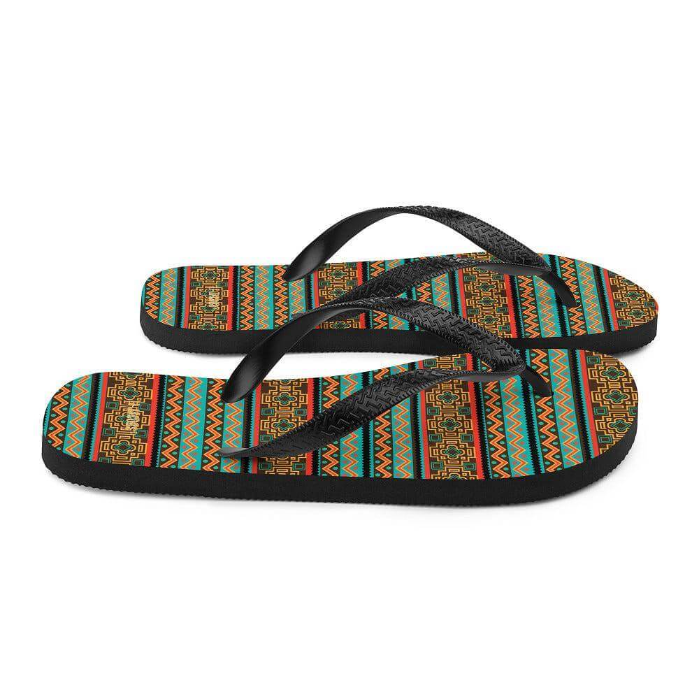 Bohemian Pattern Flip-Flops | Colorful Summer Beach Sandals, Flip Flops, $ 30.95, A Moment Of Now™