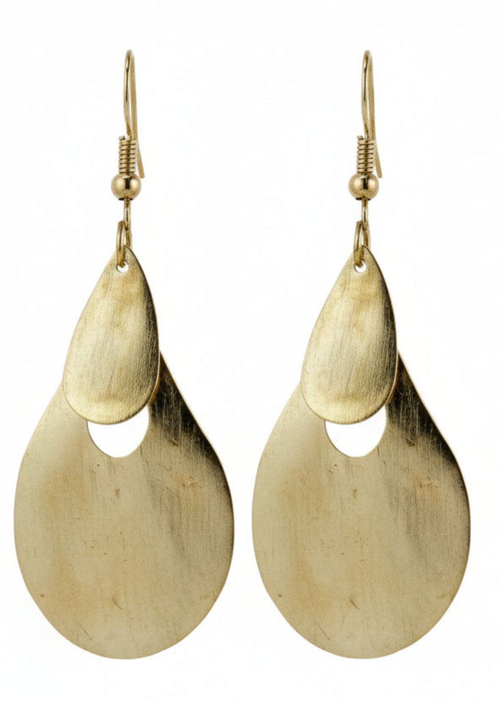 Boho Gold-tone Geometric Drop Earrings | Festival Jewelry, Earrings, $ 7.00, A Moment Of Now™
