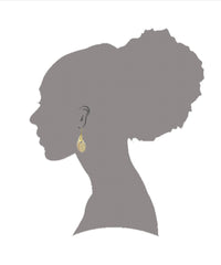 Shop Boho Gold-tone Shape Drop Earrings Fashion Jewelry, Earrings, USA Boutique