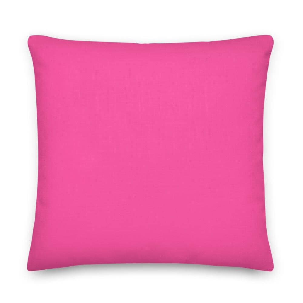 Brilliant Rose Solid Color Decorative Accent Throw Pillow Cushion, Pillow, $ 71.50, A Moment Of Now™