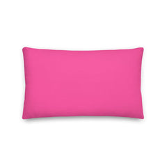 Shop Brilliant Rose Solid Color Decorative Accent Throw Pillow Cushion, Pillow, USA Boutique