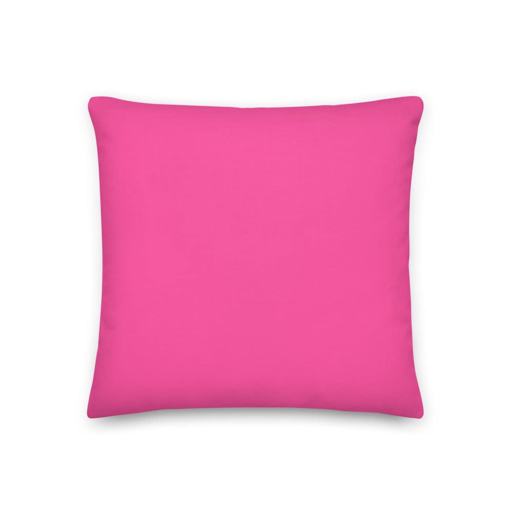 Brilliant Rose Solid Color Decorative Accent Throw Pillow Cushion Pillow A Moment Of Now Women’s Boutique Clothing Online Lifestyle Store