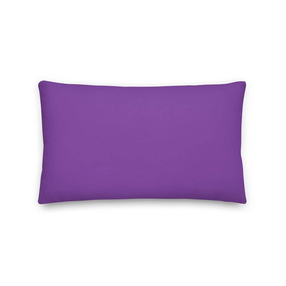 Cadmium Violet Solid Color Decorative Pillow | Jewel-Tone Purple, Throw Pillows, $ 61.50, A Moment Of Now™