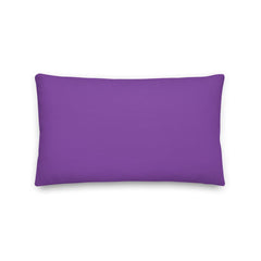 Cadmium Violet Solid Color Decorative Throw Pillow Accent Cushion Pillow A Moment Of Now Women’s Boutique Clothing Online Lifestyle Store