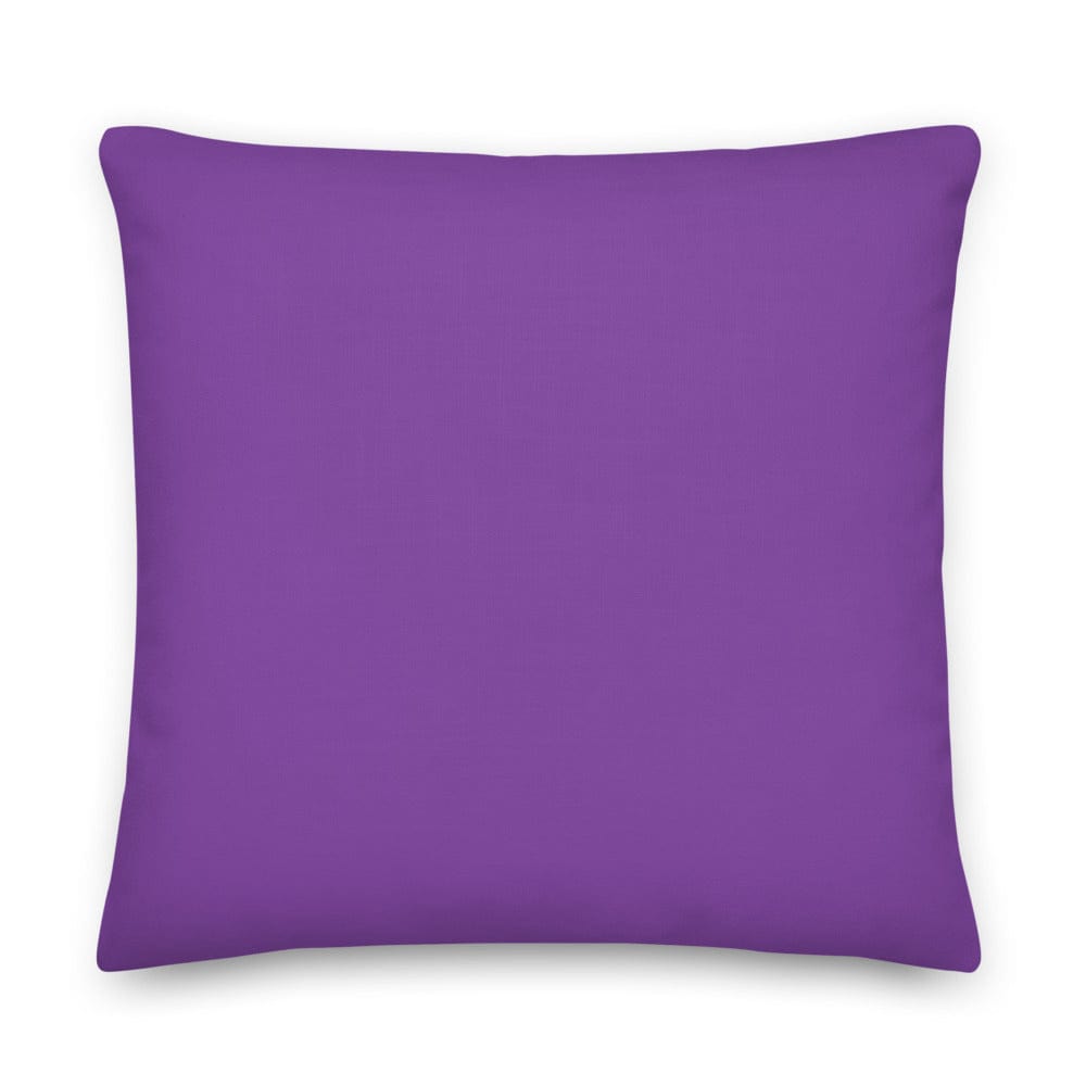 Cadmium Violet Solid Color Decorative Throw Pillow Accent Cushion Pillow A Moment Of Now Women’s Boutique Clothing Online Lifestyle Store