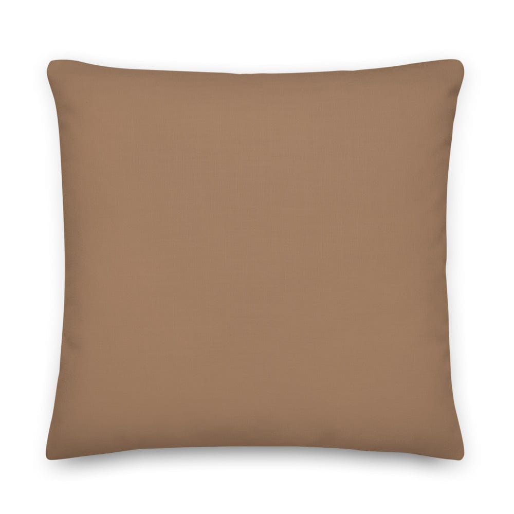 Café Au Lait Solid Color Decorative Throw Pillow Accent Cushion Pillow A Moment Of Now Women’s Boutique Clothing Online Lifestyle Store