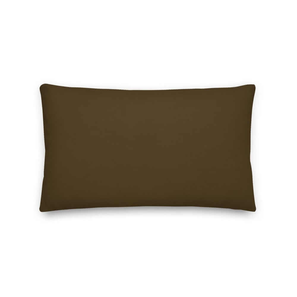 Café Noir Solid Color Decorative Throw Pillow | Dark Brown Decor, Throw Pillows, $ 61.50, A Moment Of Now™
