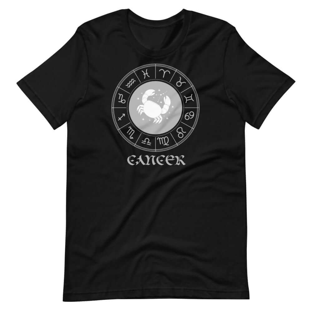 Cancer Zodiac Sign Birthday Short-Sleeve Unisex T-Shirt, Tees, $ 33.44, A Moment Of Now™