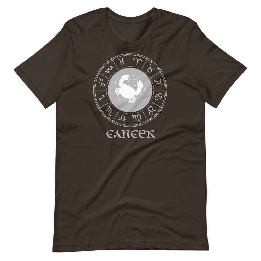 Cancer Zodiac Sign Birthday Short-Sleeve Unisex T-Shirt, Tees, $ 33.44, A Moment Of Now™