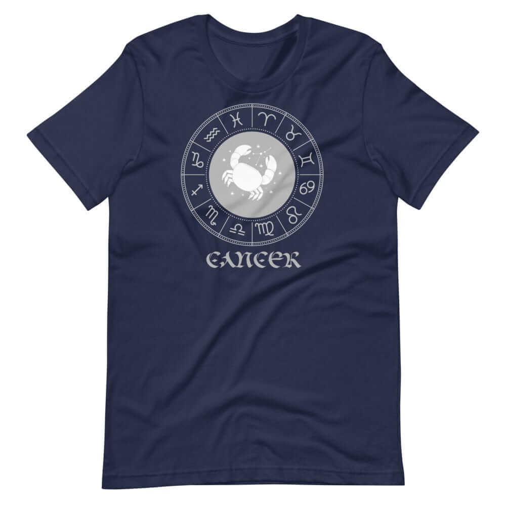 Cancer Zodiac Sign Birthday Short-Sleeve Unisex T-Shirt, Tees, $ 33.44, A Moment Of Now™