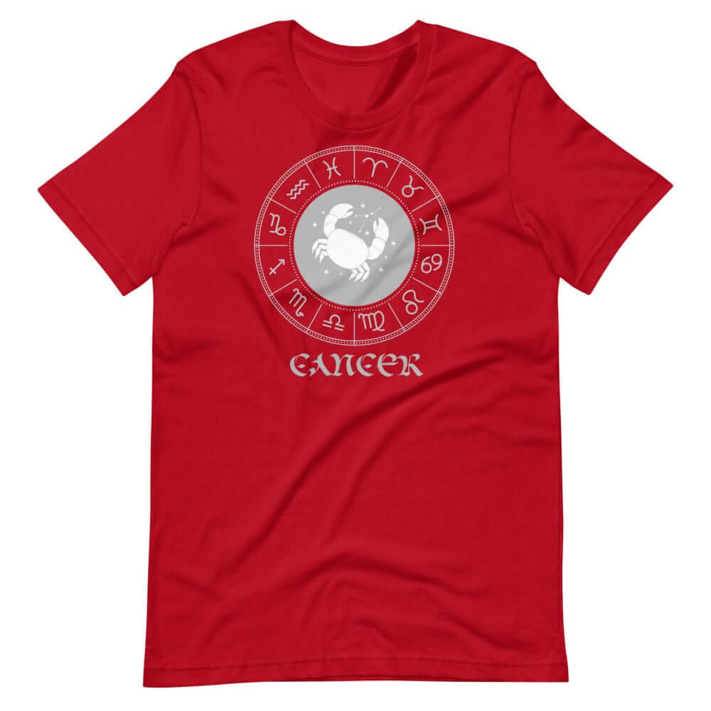 Cancer Zodiac Sign Birthday Short-Sleeve Unisex T-Shirt, Tees, $ 33.44, A Moment Of Now™