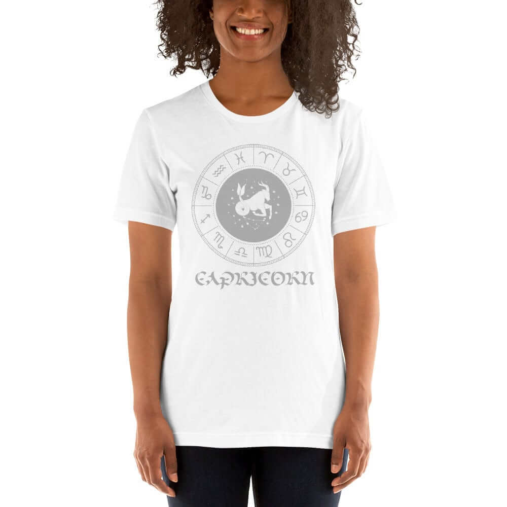 Capricorn Zodiac Star Sign Short-Sleeve Unisex T-Shirt, Tees, $ 33.44, A Moment Of Now™
