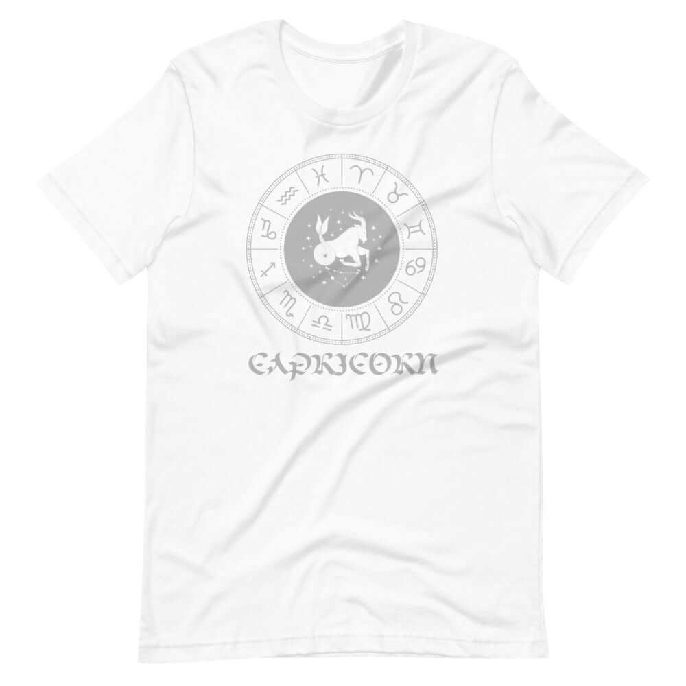 Capricorn Zodiac Star Sign Short-Sleeve Unisex T-Shirt, Tees, $ 33.44, A Moment Of Now™