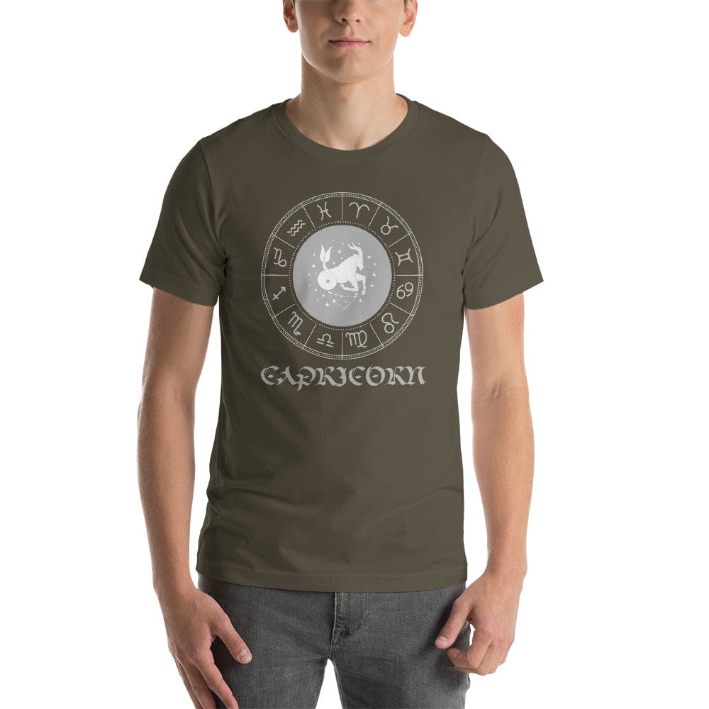 Shop Capricorn Zodiac Star Sign Short-Sleeve Unisex T-Shirt, Tees, USA Boutique