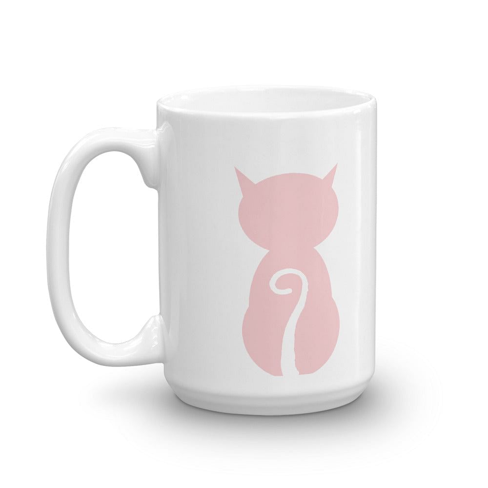 Shop Cat and It's Tail Coffee Tea Cup Mug, Mugs, USA Boutique