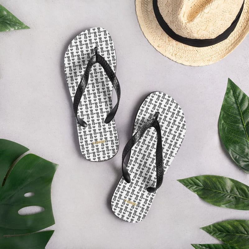 Cat and It's Tail Flip-Flops White Flip Flops A Moment Of Now Women’s Boutique Clothing Online Lifestyle Store