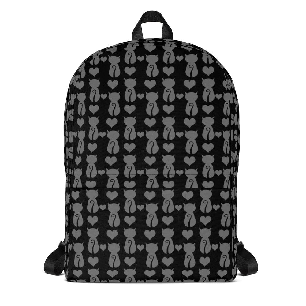 Shop Cat and It's Tail Travel Backpack Black, Backpack, USA Boutique