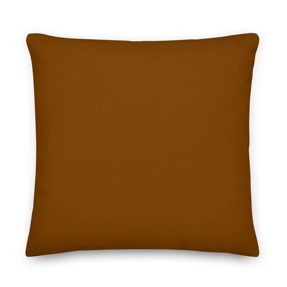 Chocolate (Traditional) Pillow | Rich Brown Cozy Rustic Decor, Throw Pillows, $ 71.50, A Moment Of Now™