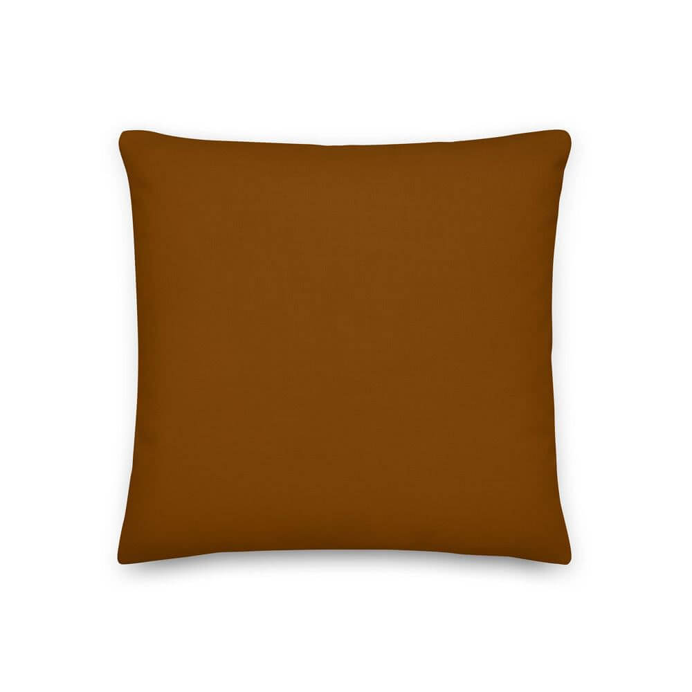 Chocolate (Traditional) Pillow | Rich Brown Cozy Rustic Decor, Throw Pillows, $ 64.50, A Moment Of Now™