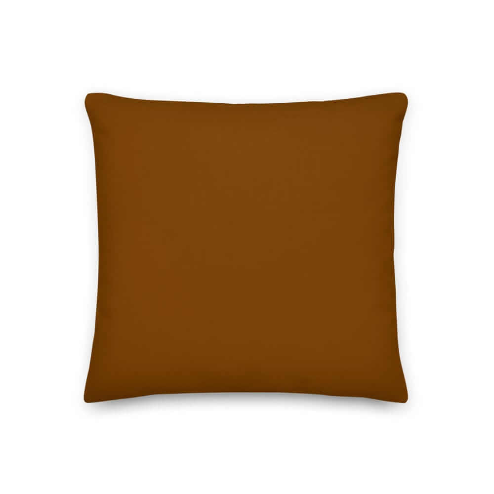 Chocolate (Traditional) Pillow | Rich Brown Cozy Rustic Decor, Throw Pillows, $ 61.50, A Moment Of Now™