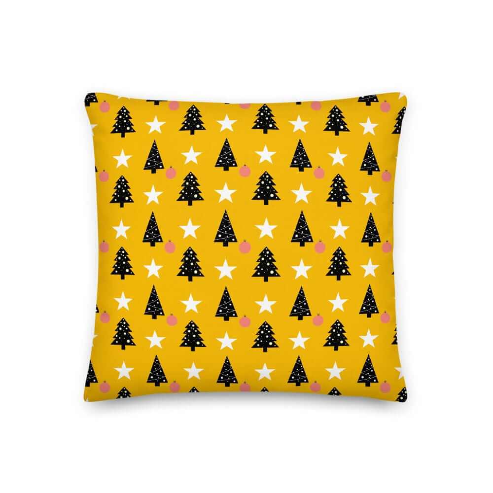 Christmas Holiday Gold Decorative Throw Pillow Cushion, Pillow, $ 64.50, A Moment Of Now™