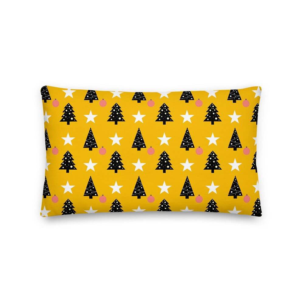 Christmas Holiday Gold Decorative Throw Pillow Cushion, Pillow, $ 61.50, A Moment Of Now™