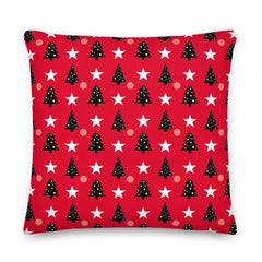 Shop Christmas Holiday Red Decorative Throw Pillow Cushion, Pillow, USA Boutique