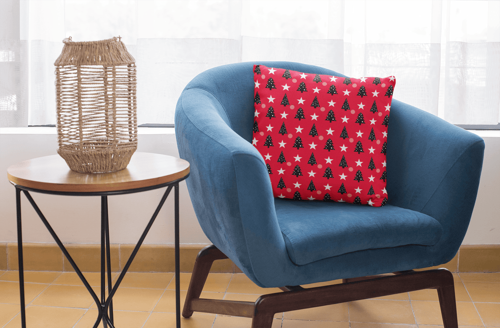 Christmas Holiday Red Decorative Throw Pillow Cushion, Pillow, $ 64.50, A Moment Of Now™
