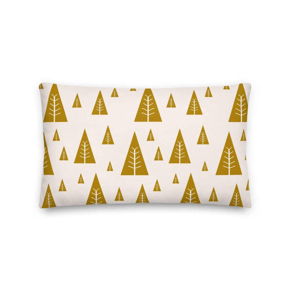 Christmas Holiday Tree Pattern Decorative Throw Pillow Accent Cushion, Pillow, $ 61.50, A Moment Of Now™